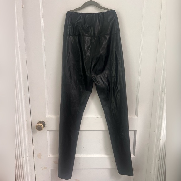 Aritzia Wilfred Free Daria Pant High-waisted Vegan Leather Leggings Size M - Picture 5 of 5